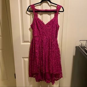 Pink Lacy Dress